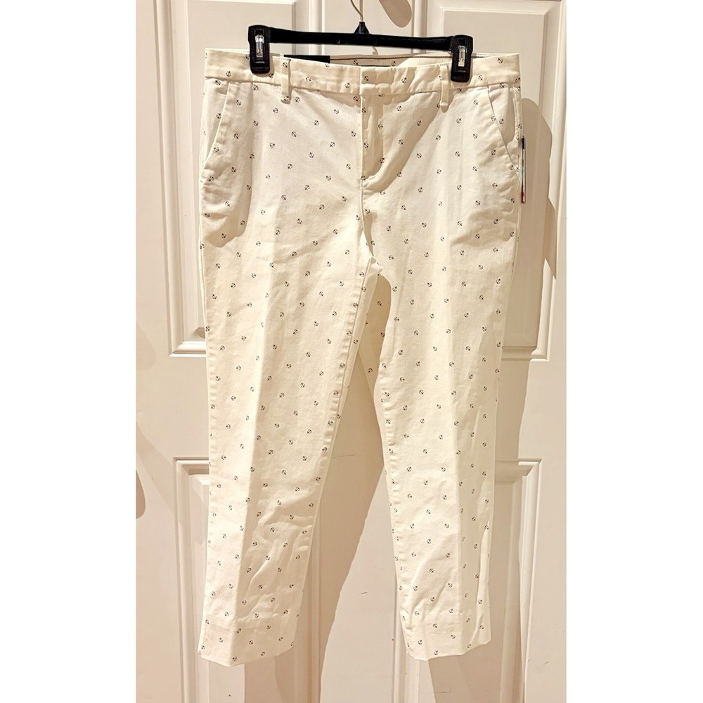 Tommy Hilfiger Heritage Chino Pants With Anchor Design - Size 8 - NWT